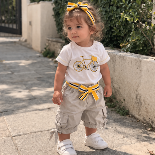 Τζιν, Παντελονάκι, με κορδονάκι στη μέση, Jeans trousers 722781