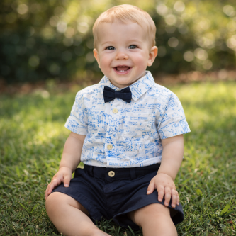 set boy blue bow 773323