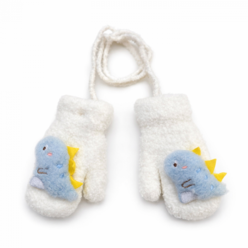 Βρεφικά γαντάκια μάλινα με κορδόνι Winter gloves 85581