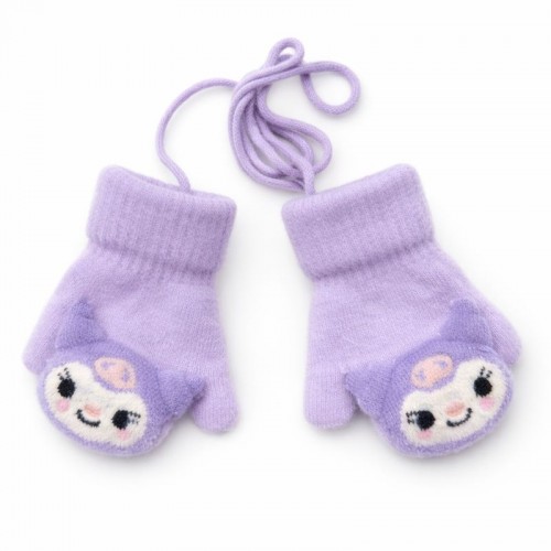 Βρεφικά γαντάκια μάλλινα με κορδόνι Winter gloves 85591